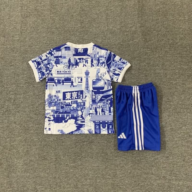2025 Japan Special Kids Soccer Jersey And Shorts 30