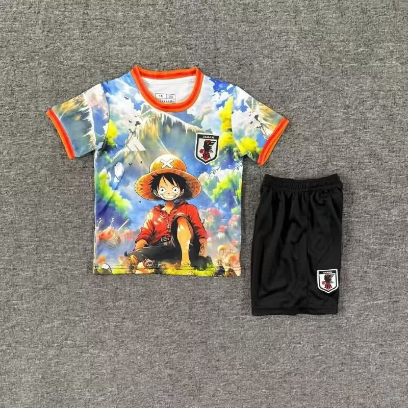 2025 Japan Special Kids Soccer Jersey And Shorts 31