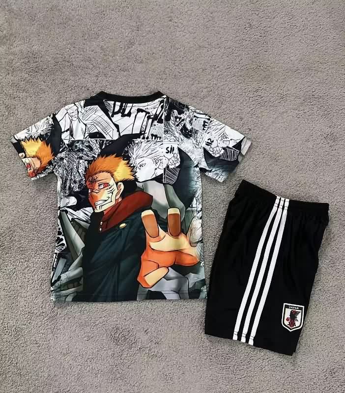 2025 Japan Special Kids Soccer Jersey And Shorts 37