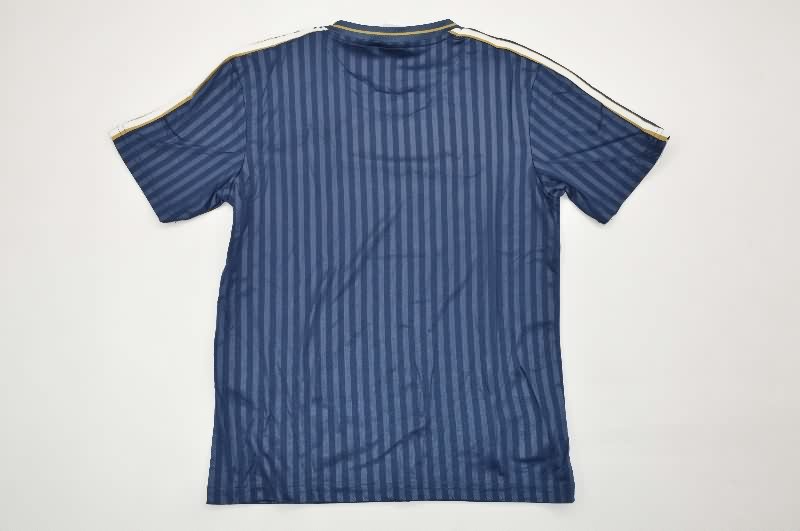 25/26 Juventus Dark Blue Kids Soccer Jersey And Shorts