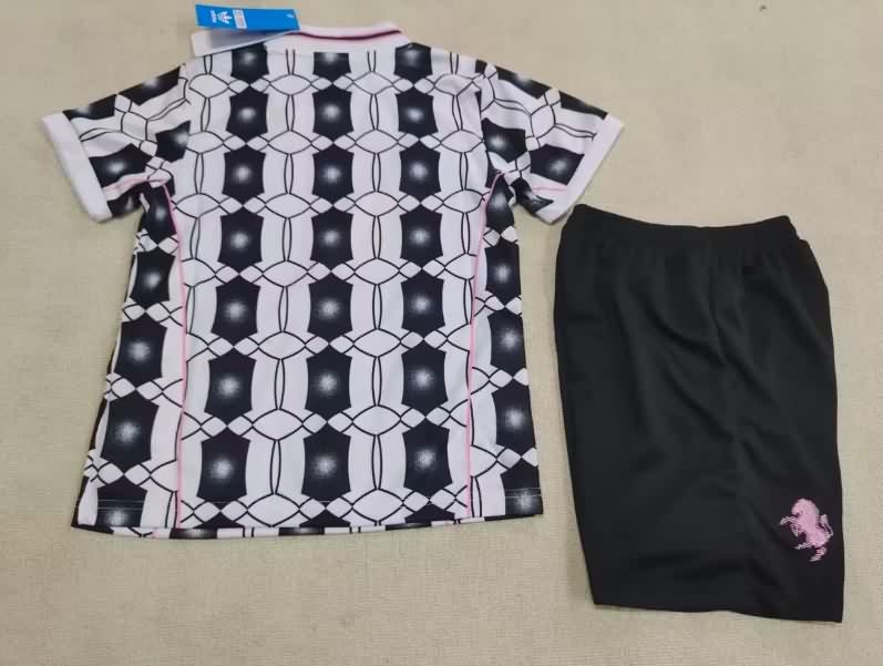 25/26 Juventus Training Kids Soccer Jersey And Shorts