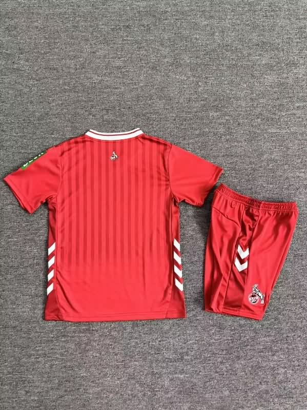25/26 Koln Away Kids Soccer Jersey And Shorts