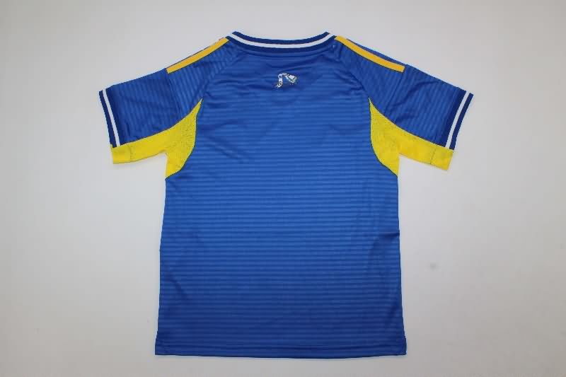 25/26 Leeds United Away Kids Soccer Jersey And Shorts