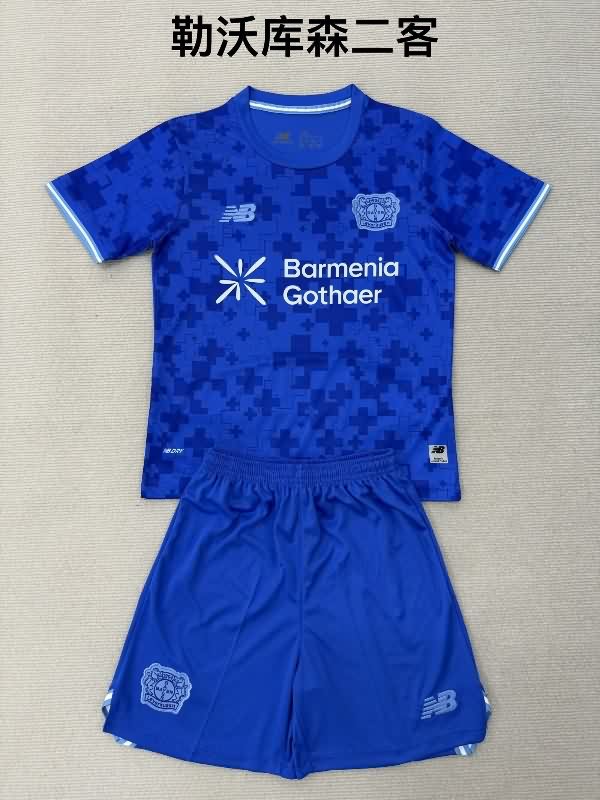 25/26 Leverkusen Third Kids Soccer Jersey And Shorts