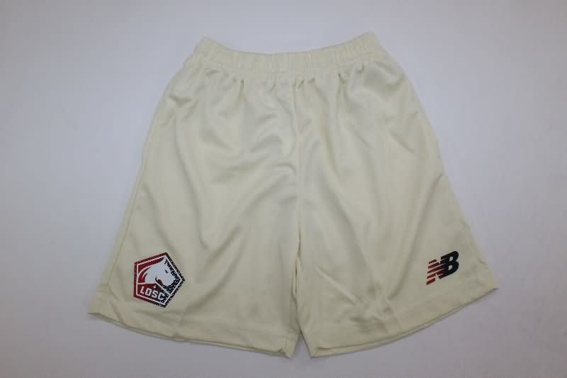 25/26 Lille Away Kids Soccer Jersey And Shorts