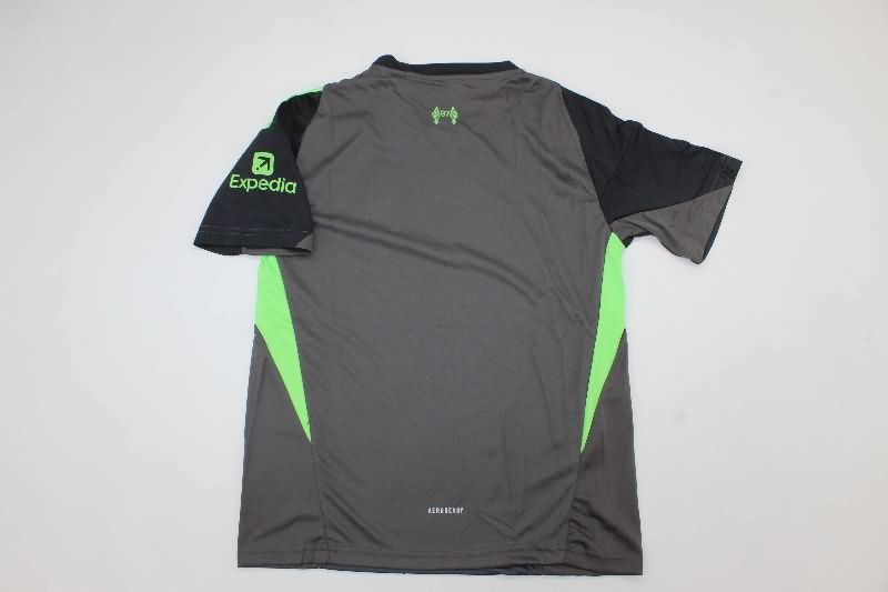 25/26 Liverpool Goalkeeper Black Kids Soccer Jersey And Shorts