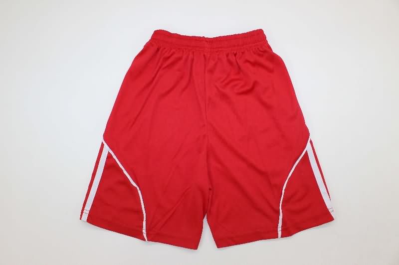 25/26 Liverpool Home Kids Soccer Jersey And Shorts