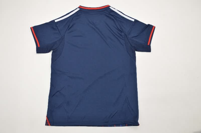 25/26 Lyon Away Kids Soccer Jersey And Shorts