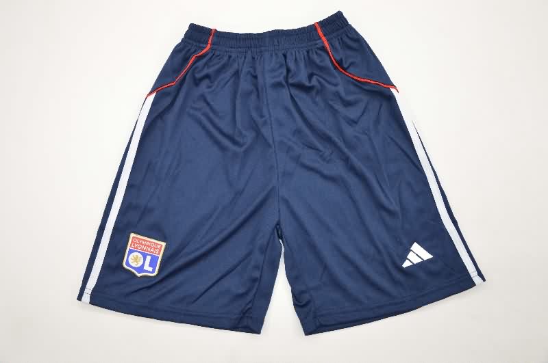 25/26 Lyon Away Kids Soccer Jersey And Shorts