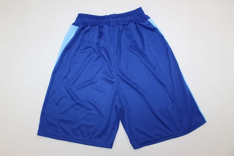 25/26 Malaga Home Kids Soccer Jersey And Shorts