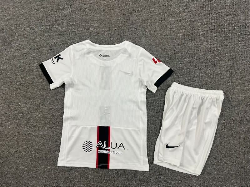 25/26 Mallorca Away Kids Soccer Jersey And Shorts