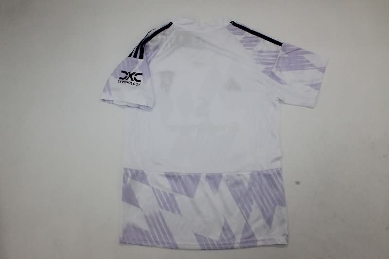 25/26 Manchester United Away Kids Soccer Jersey And Shorts Leaked