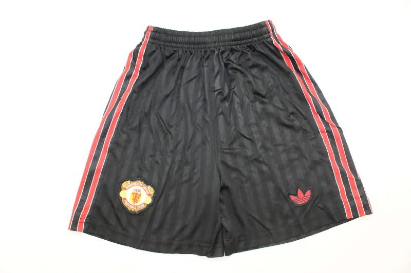25/26 Manchester United Red Kids Soccer Jersey And Shorts