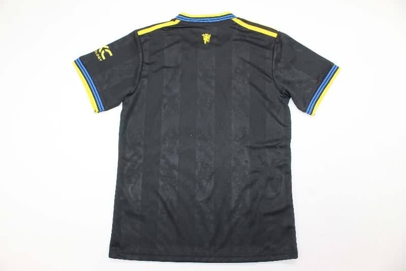 25/26 Manchester United Third Kids Soccer Jersey And Shorts
