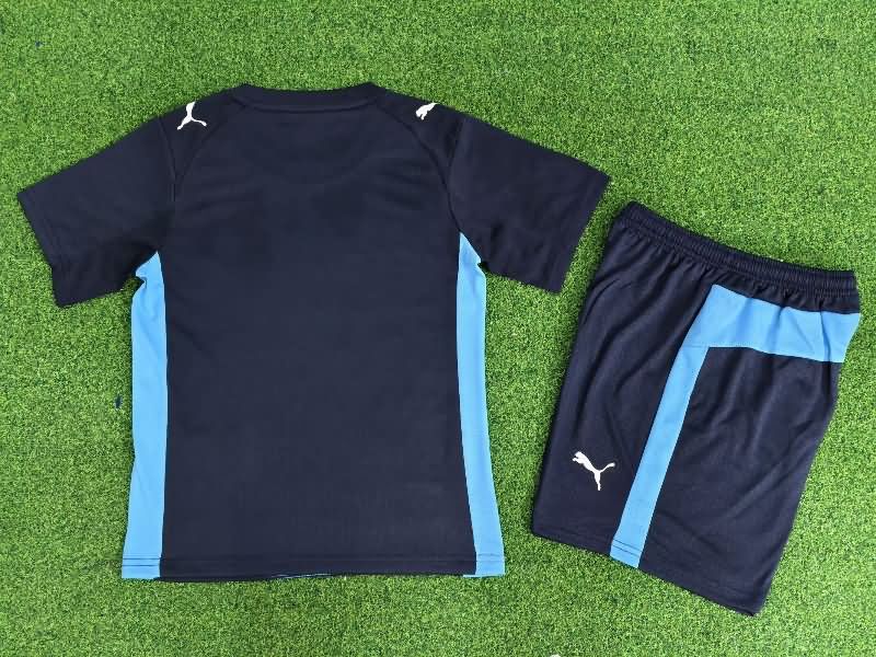 25/26 Marseilles Away Kids Soccer Jersey And Shorts (Player)
