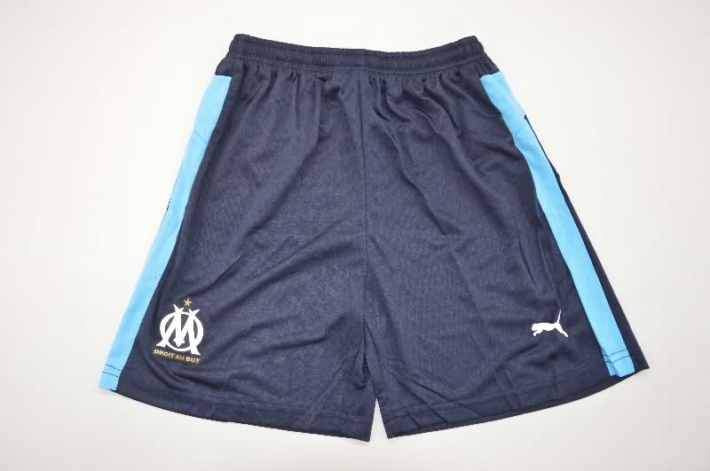 25/26 Marseilles Away Kids Soccer Jersey And Shorts (Player)