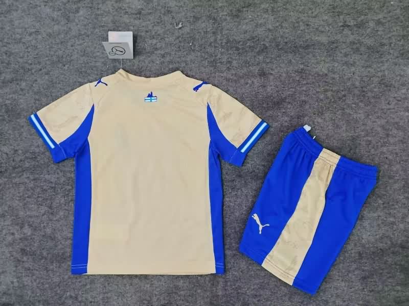 25/26 Marseilles Fourth Kids Soccer Jersey And Shorts