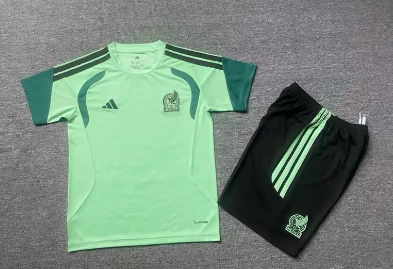 2026 Mexico Training Kids Soccer Jersey And Shorts 02 2026 Mexico Training Kids Soccer Jersey And Shorts 02