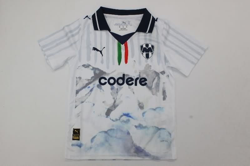 2025 Monterrey Club World Cup Away Kids Soccer Jersey And Shorts