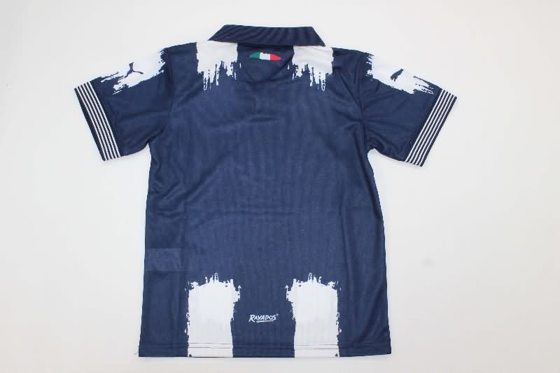25/26 Monterrey Home Kids Soccer Jersey And Shorts
