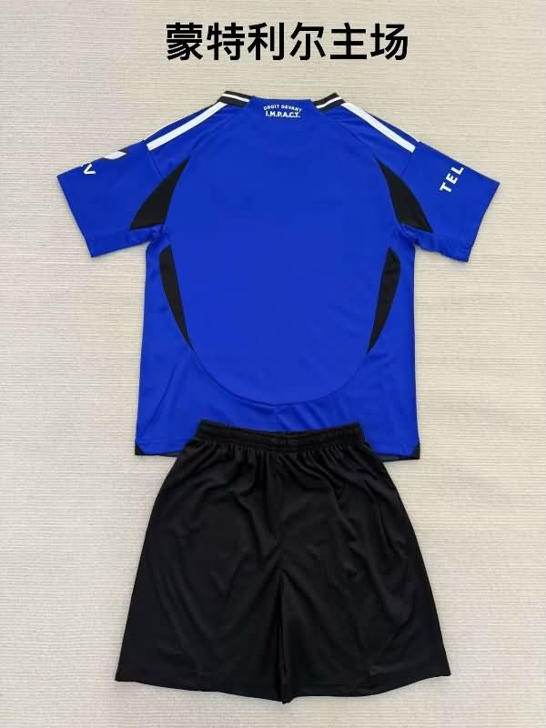2025 Montreal Home Kids Soccer Jersey And Shorts
