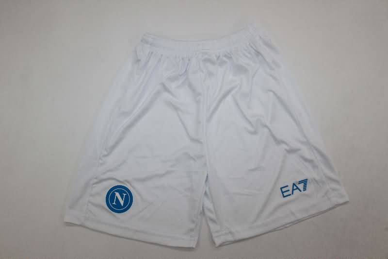 25/26 Napoli Home Kids Soccer Jersey And Shorts