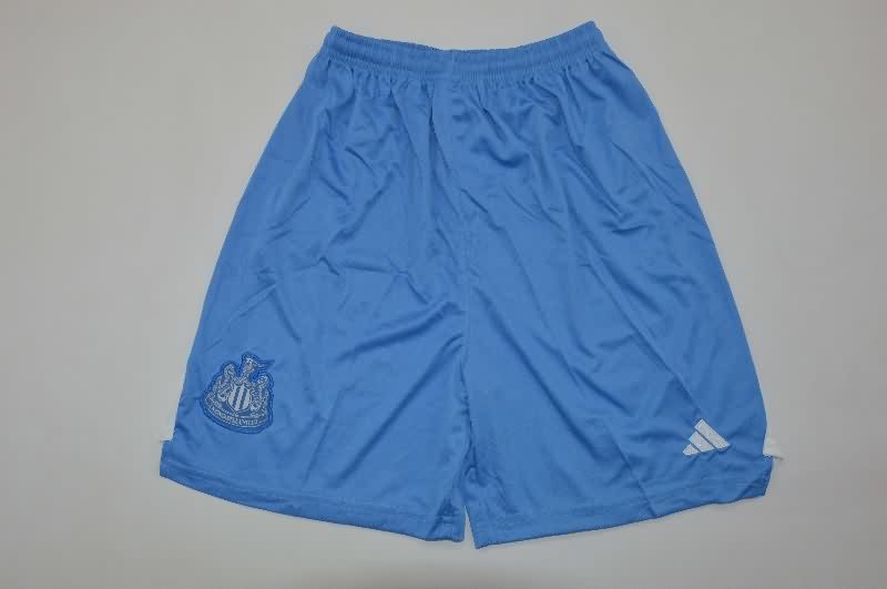 25/26 Newcastle United Goalkeeper Blue Kids Soccer Jersey And Shorts