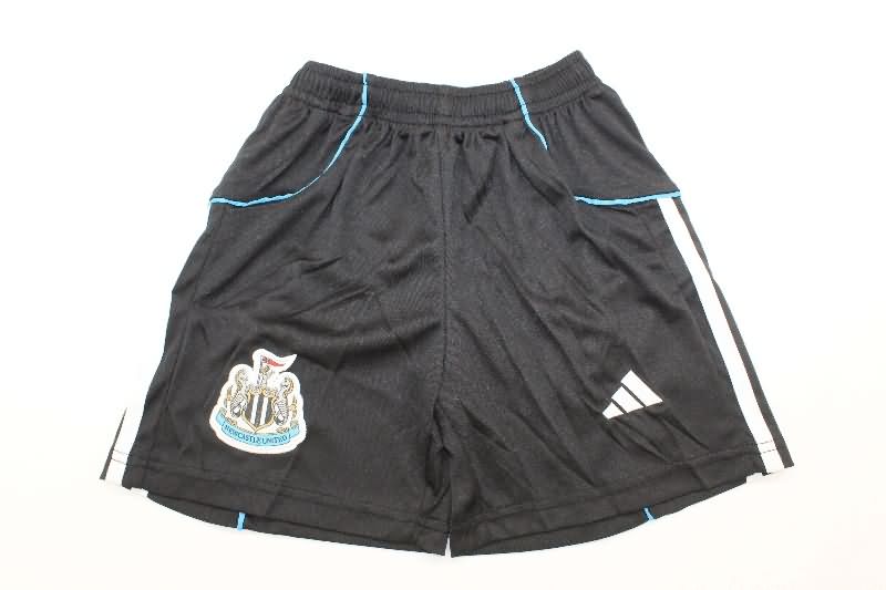 25/26 Newcastle United Home Kids Soccer Jersey And Shorts