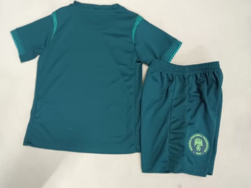 2025 Nigeria Away Kids Soccer Jersey And Shorts