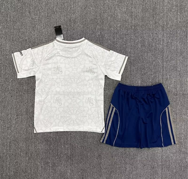 25/26 Nottingham Forest Away Kids Soccer Jersey And Shorts