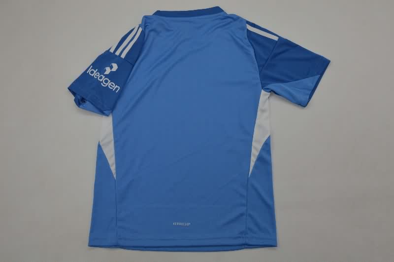 25/26 Nottingham Forest Goalkeeper Blue Kids Soccer Jersey And Shorts