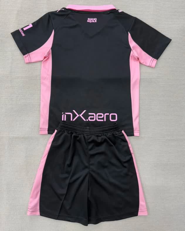 25/26 Palermo Away Kids Soccer Jersey And Shorts