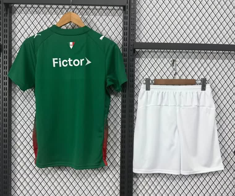 2026 Palmeiras Home Kids Soccer Jersey And Shorts