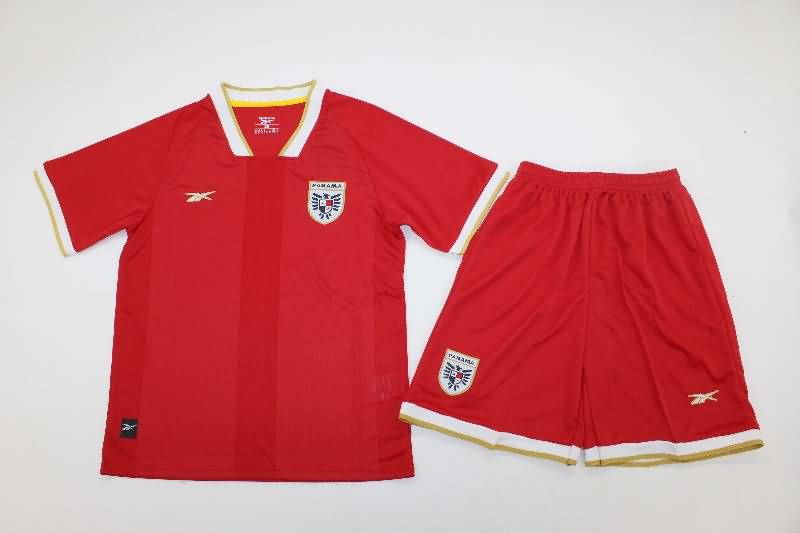 2025 Panama Home Kids Soccer Jersey And Shorts