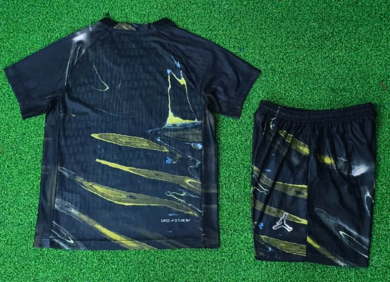 25/26 Paris St Germain Fifth Kids Soccer Jersey And Shorts (Player)