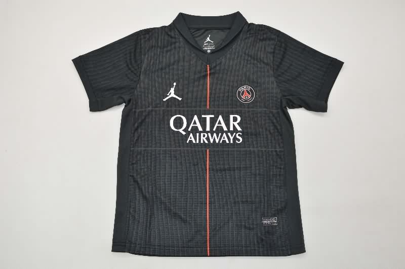25/26 Paris St Germain Fourth Kids Soccer Jersey And Shorts