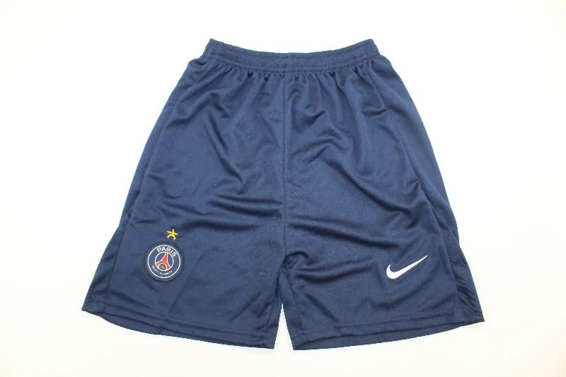 25/26 Paris St Germain Home Kids Soccer Jersey And Shorts With Star