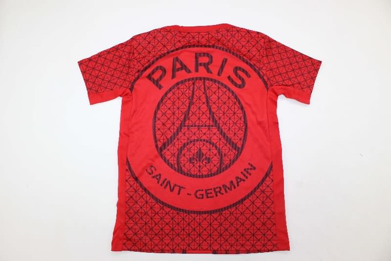 25/26 Paris St Germain Training Kids Soccer Jersey And Shorts