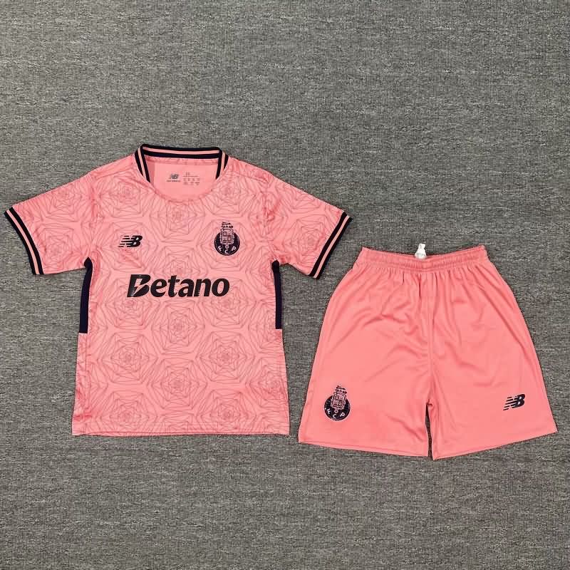 25/26 Porto Away Kids Soccer Jersey And Shorts