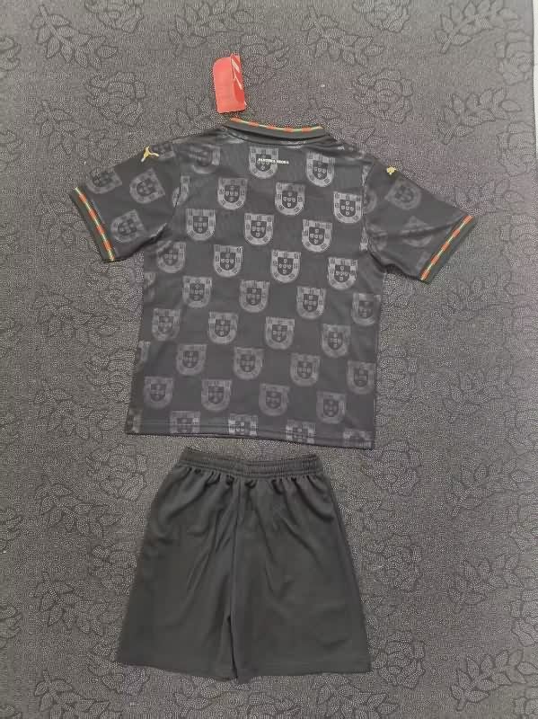 25/26 Portugal Away Kids Soccer Jersey And Shorts