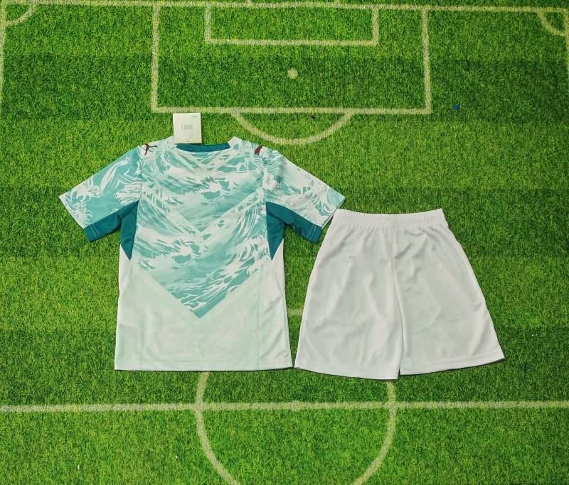 2026 Portugal World Cup Away Kids Soccer Jersey And Shorts