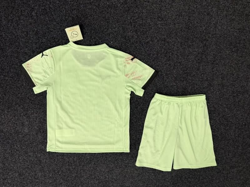 2025 Portugal Female EURO Away Kids Soccer Jersey And Shorts