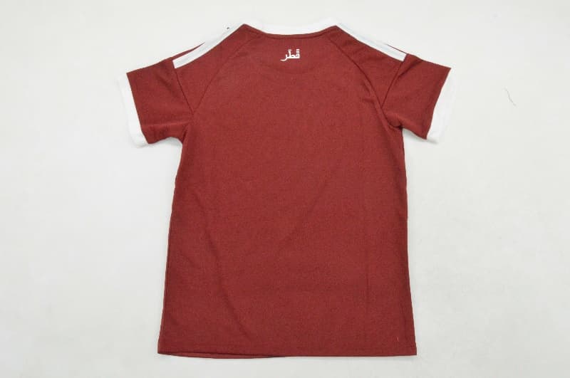 2026 Qatar World Cup Home Kids Soccer Jersey And Shorts