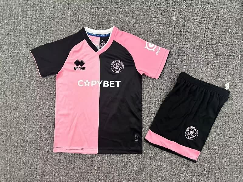 25/26 Queens Park Rangers Away Kids Soccer Jersey And Shorts