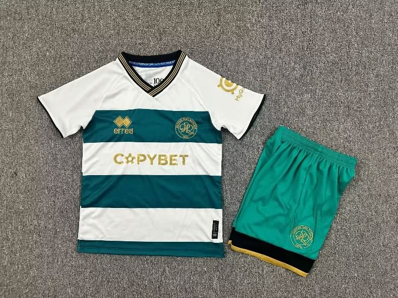 25/26 Queens Park Rangers Third Kids Soccer Jersey And Shorts
