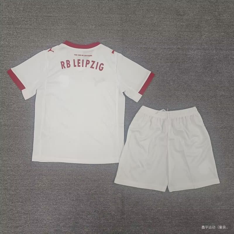 25/26 RB Leipzig Home Kids Soccer Jersey And Shorts