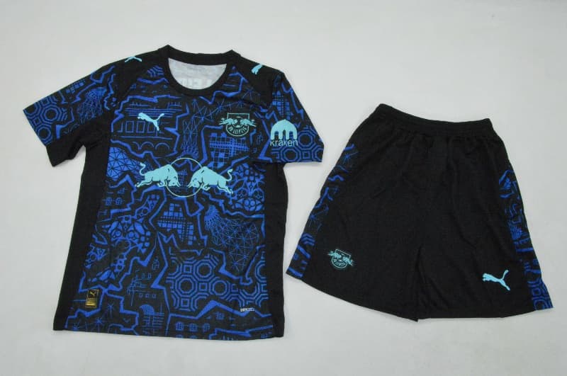 25/26 RB Leipzig Special Kids Soccer Jersey And Shorts