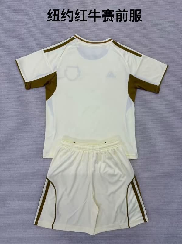 2025 RB New York Training Kids Soccer Jersey And Shorts