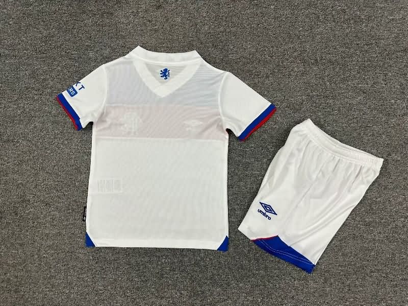 25/26 Rangers Away Kids Soccer Jersey And Shorts