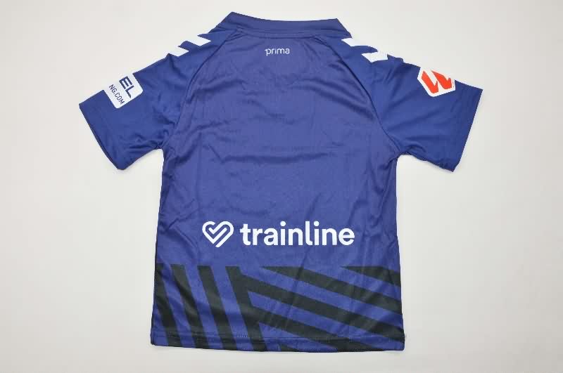 25/26 Real Betis Goalkeeper Dark Blue Kids Soccer Jersey And Shorts